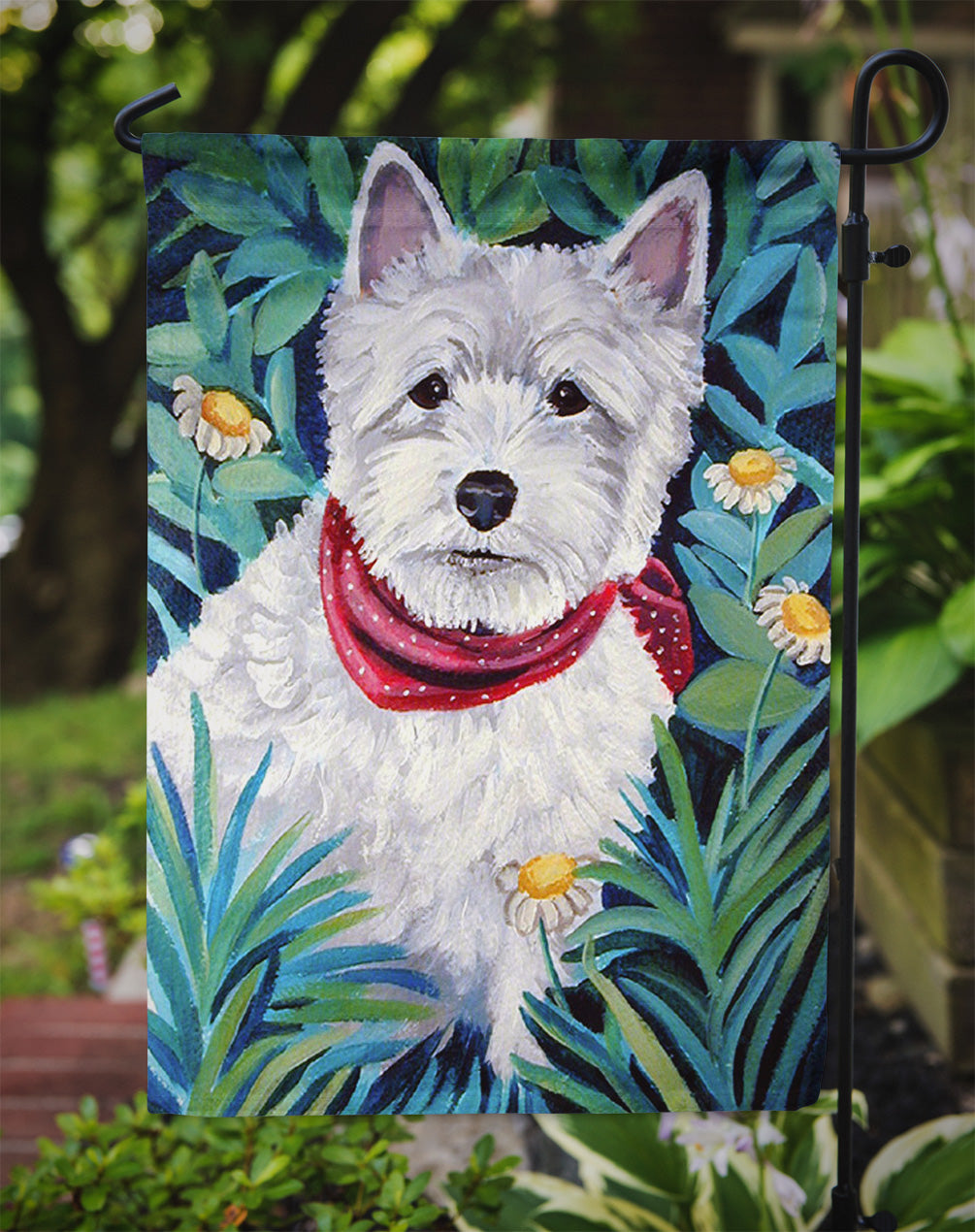 Westie Garden Flag – Decorative Outdoor Yard Flag 7066GF