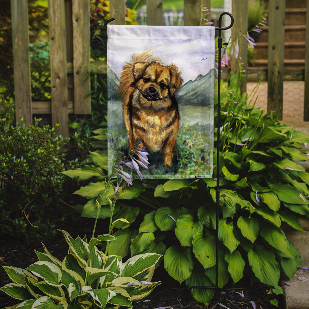 Tibetan Spaniel Garden Flag – Decorative Outdoor Yard Flag 7075GF