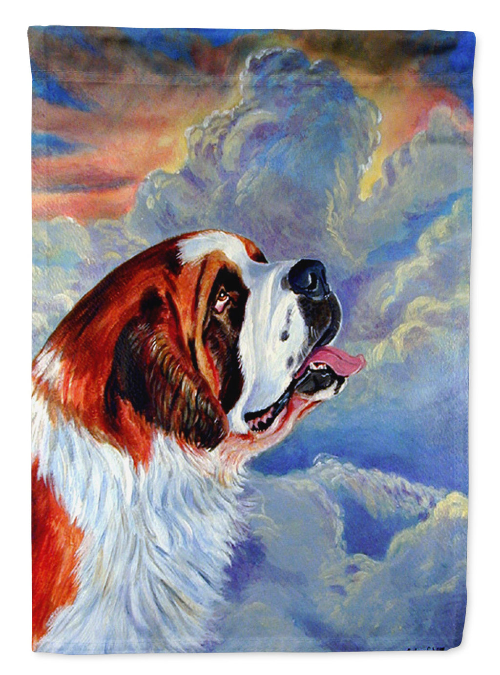 Saint Bernard Garden Flag – Decorative Outdoor Yard Flag 7085GF