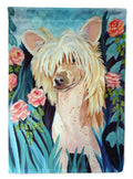 Chinese Crested  Garden Flag – Decorative Outdoor Yard Flag