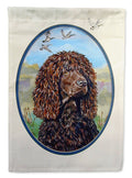 Irish Water Spaniel Garden Flag – Decorative Outdoor Yard Flag