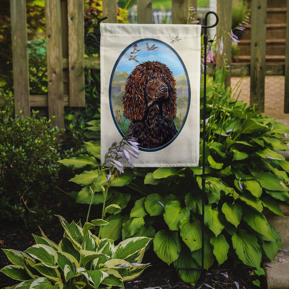 Irish Water Spaniel Garden Flag – Decorative Outdoor Yard Flag