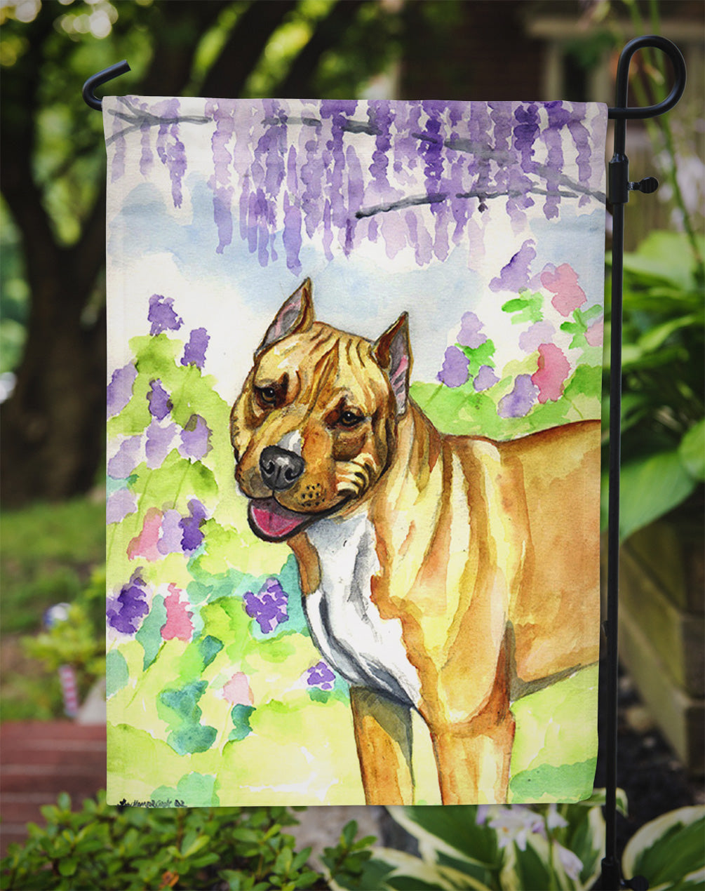 Pit Bull Garden Flag – Decorative Outdoor Yard Flag 7093GF