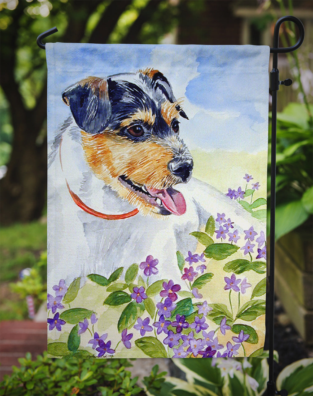 Jack Russell Terrier Garden Flag – Decorative Outdoor Yard Flag 7106GF