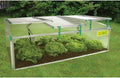 Victorian Cold Frame Gardening Kit - Metal Frame, 3 Windows, 59x32x4 Inches 142