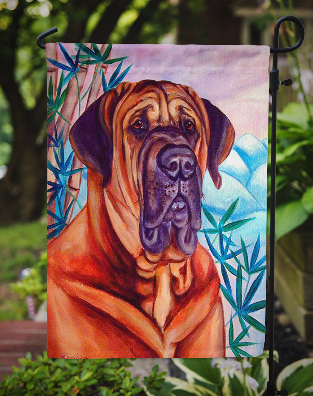 Tosa Inu Garden Flag – Decorative Outdoor Yard Flag