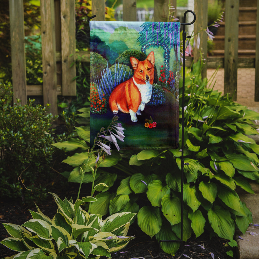 Pembroke Corgi Garden Flag – Decorative Outdoor Yard Flag