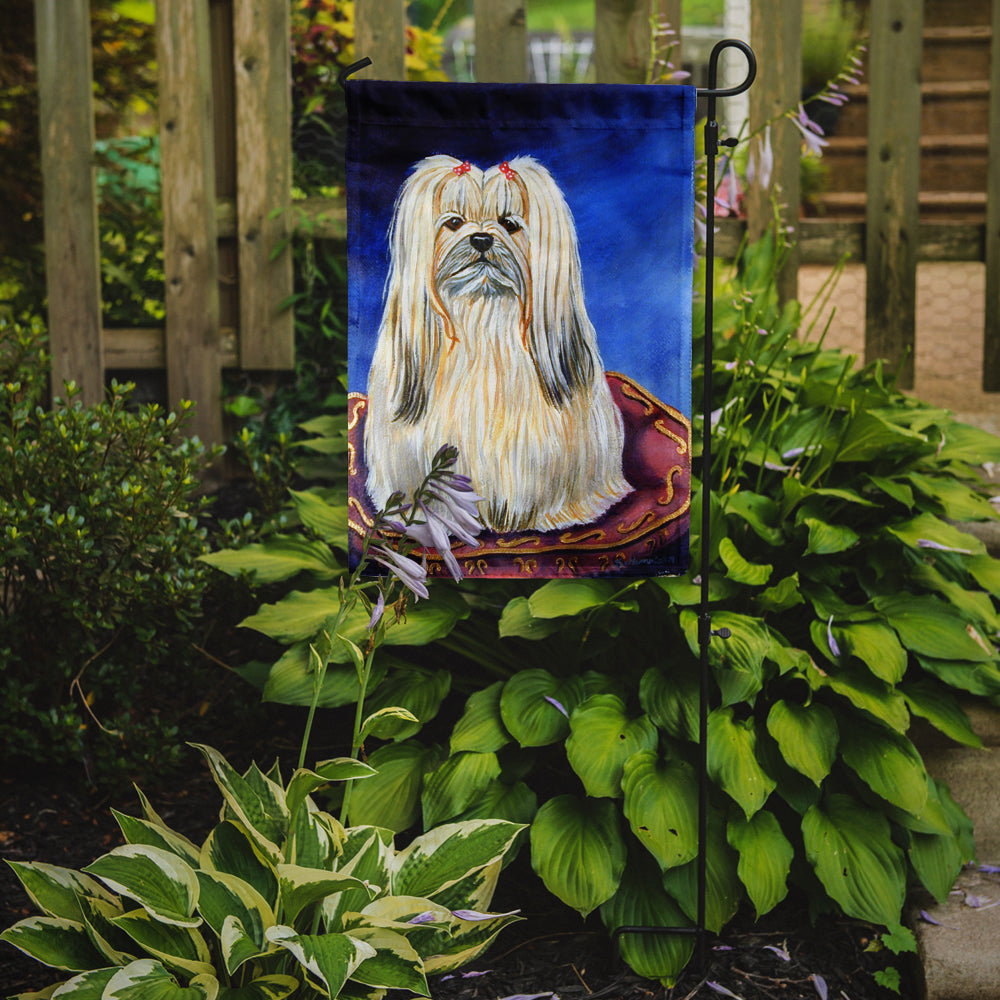 Lhasa Apso Garden Flag – Decorative Outdoor Yard Flag