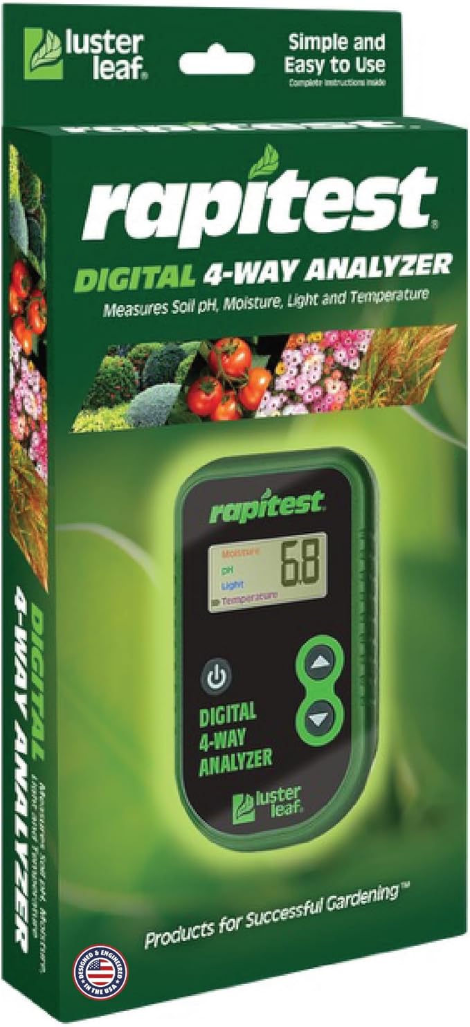 Luster Leaf 1885 Digital 4-Way Analyzer