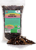 Organic Premium Orchid Soil Mix by Gardenera - Hand Mixed Classic Sphagnum Moss Potting Soil Mix - for Phalaenopsis Orchid - 3 Quart - Made in USA
