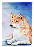 Red and White Shiba Inu Garden Flag – Decorative Outdoor Yard Flag