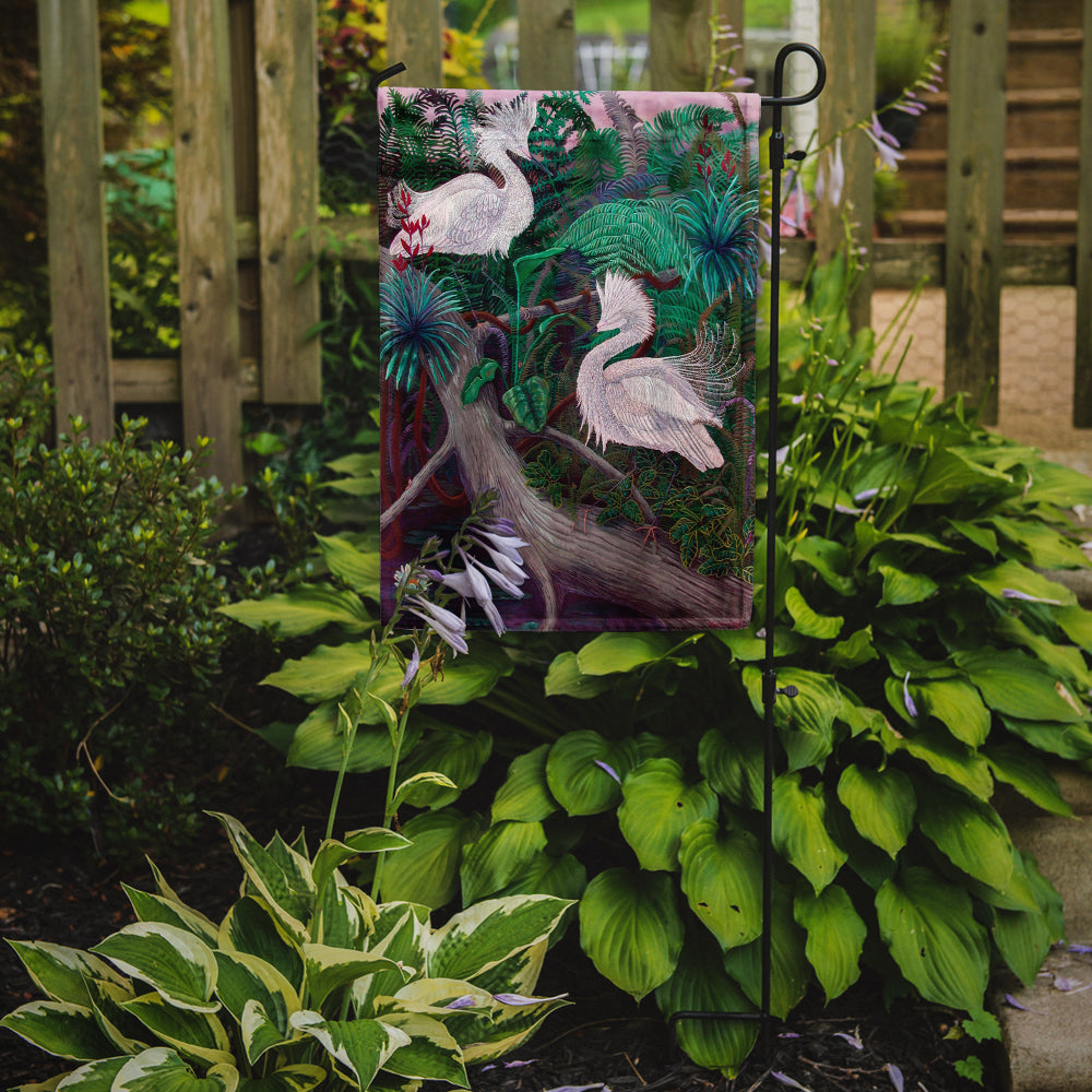 Bird - Egret Garden Flag – Decorative Outdoor Yard Flag