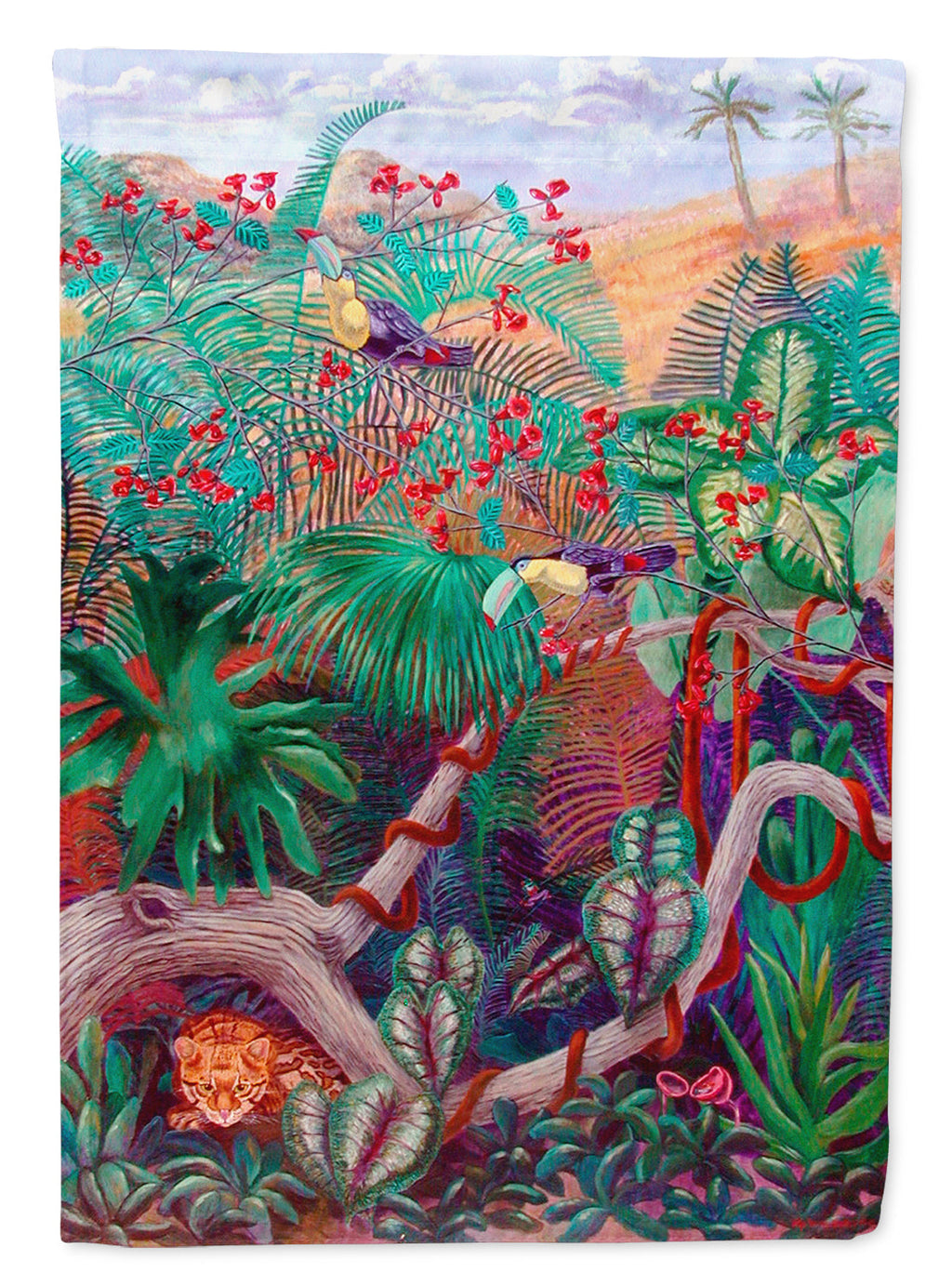 Bird - Toucan Garden Flag – Decorative Outdoor Yard Flag
