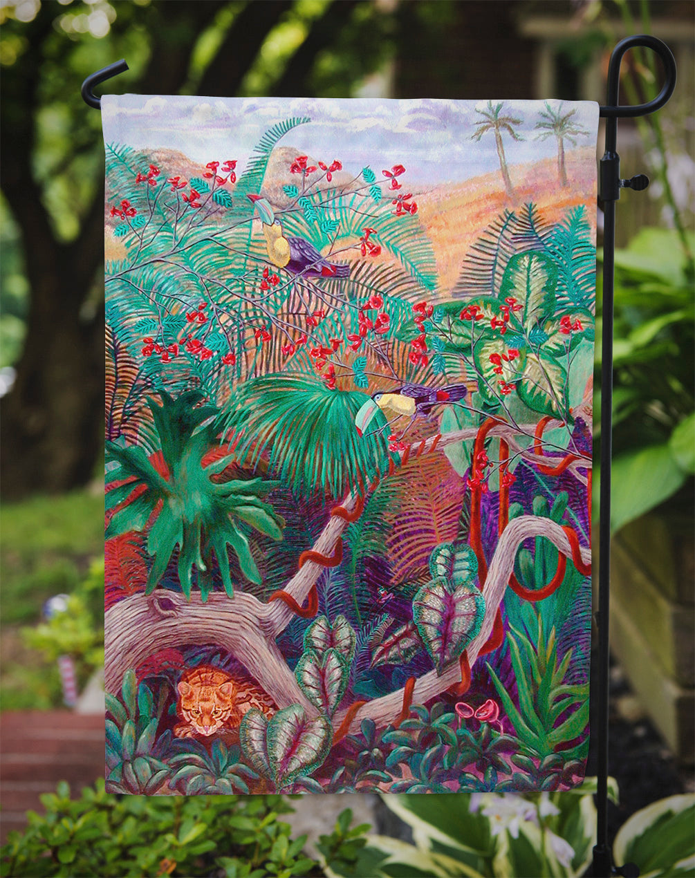 Bird - Toucan Garden Flag – Decorative Outdoor Yard Flag