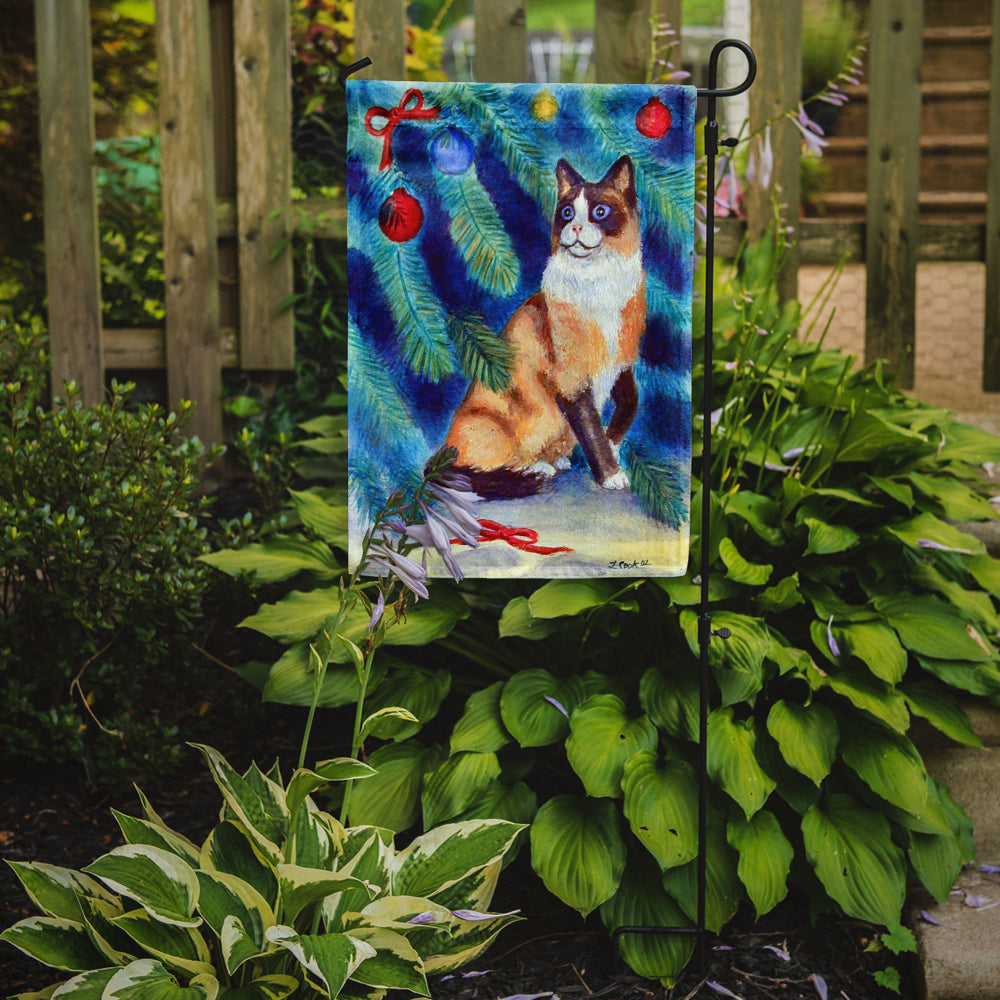 Christmas Tree Cat Garden Flag – Decorative Outdoor Yard Flag