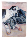 Harlequin and Bule Natural Great Danes Garden Flag – Decorative Outdoor Yard Flag