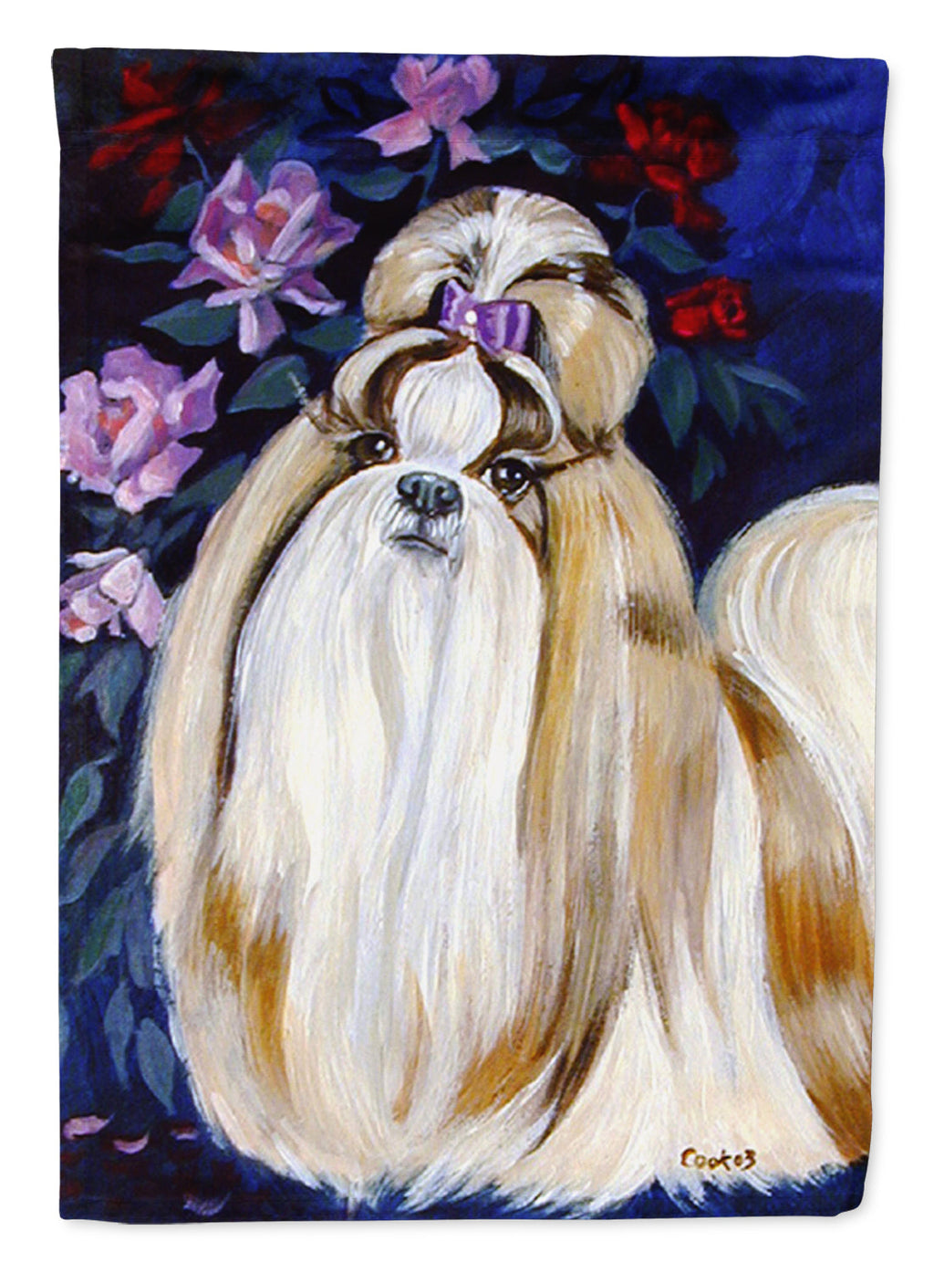 Shih Tzu Garden Flag – Decorative Outdoor Yard Flag 7180GF