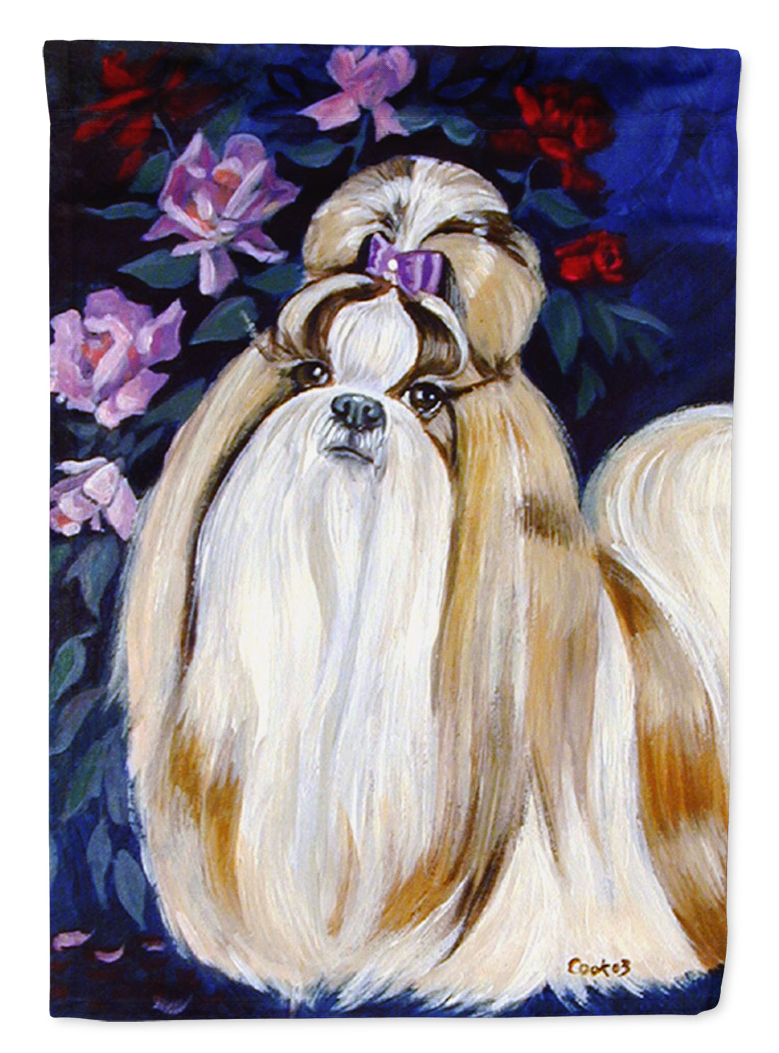 Shih Tzu Garden Flag – Decorative Outdoor Yard Flag 7180GF