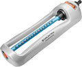 GRÜNTEK Oscillation Sprinkler Primavera up to 3617 ft² Irrigation Area, Blasting Width Up to 69x49ft., Oscillating Sprinkler for Lawn, Plants, Garden