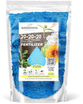 20-20-20 Water-Soluble Fertilizer – Powder for Liquid Plant Food for Indoor & Outdoor Plants, Orchids, Vegetables, Lawns, Flowers – 20 20 20 Fertilizer 4 Quarts (8 lbs)