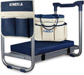 K5 Foldable Garden Kneeler Seat Heavy Duty (Detachable Cloud Kneeler Pad) Garden Stool - 2 Large Capacity Garden Tool Bags with Pockets - Portable Garden Bench for Indoor and Outdoor