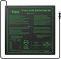 iPower 20" x 20" Waterproof Durable Seedling Heat Mat Warm Hydroponic Plant for Indoor Gardening Germination Starting