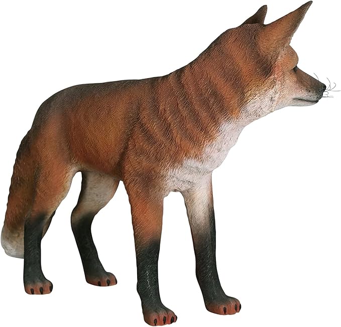 Design Toscano NE100103 European Red Fox Statue, full color