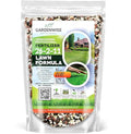 TurboGreen: Premium Lawn Fertilizer with Iron - Advanced Nitrogen & Iron-Rich Formula for Lush Growth | Eco-Friendly Grass Fertilizer for Spring & All Seasons | Slow-Release (10 QUARTS)