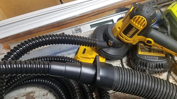 Pond Tubing ID 1 1/2” × 20ft Black Corrugated Flexible Reinforced Waterfall Pond Tube Sump Pump Hose, Non-toxic & Kinkproof (20 ft, 1 1/2" ID 38mm)