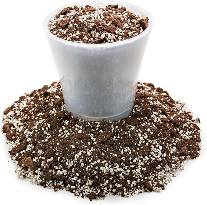 Soil Mixture for Indoor Herb Planters - 10 Quart - Specially Blended Soil Mixture for Planting and Growing Indoor Kitchen Herbs Indoors (2 Bags of 5 Quart)