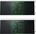 iPower Durable Seedling Heat Mat Warm 48" x 20" - 2 Pack Hydroponic Heating Pad Waterproof for Seed Starting Greenhouse and Germination