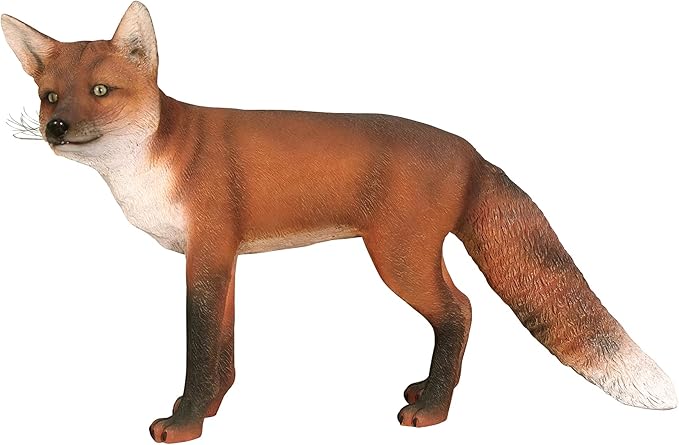 Design Toscano NE100103 European Red Fox Statue, full color