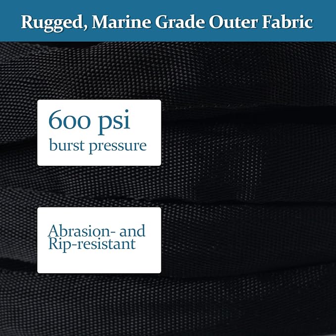 Garden Hose 100ft, Made of TPE(BetterThan PVC), with 10 Patterns Sprayer Nozzle, Ultra-Light & Flexible Water Hose with Solid Brass Fittings, Non-Shrinking, Drinking Water Safe Material