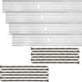 Dreamscape E-Z Edge Aluminum Landscape Edging - 12 Strips, 6ft Each (72ft Total), Mill Finish (Natural Aluminum) - Professional Quality Landscaping Border, Metal Divider for Lawn, Garden, Flowerbed…