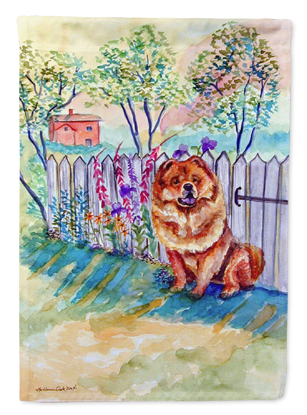 Chow Chow Garden Flag – Decorative Outdoor Yard Flag 7210GF