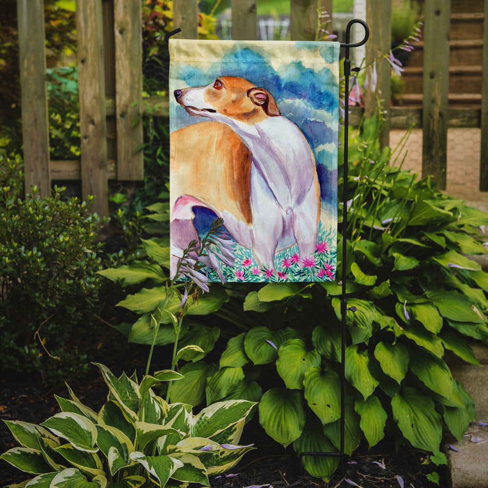Whippet Garden Flag – Decorative Outdoor Yard Flag
