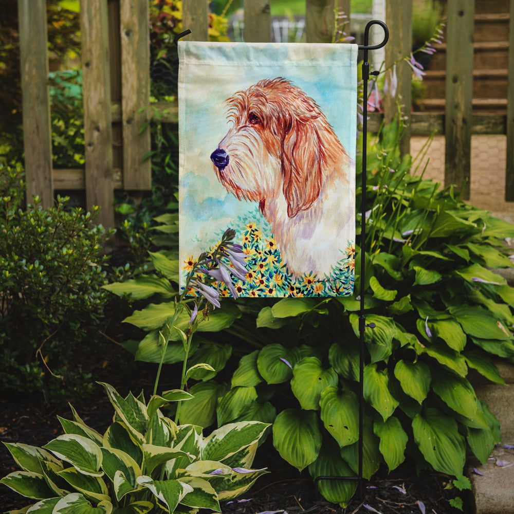 Petit Basset Griffon Vendeen Garden Flag – Decorative Outdoor Yard Flag