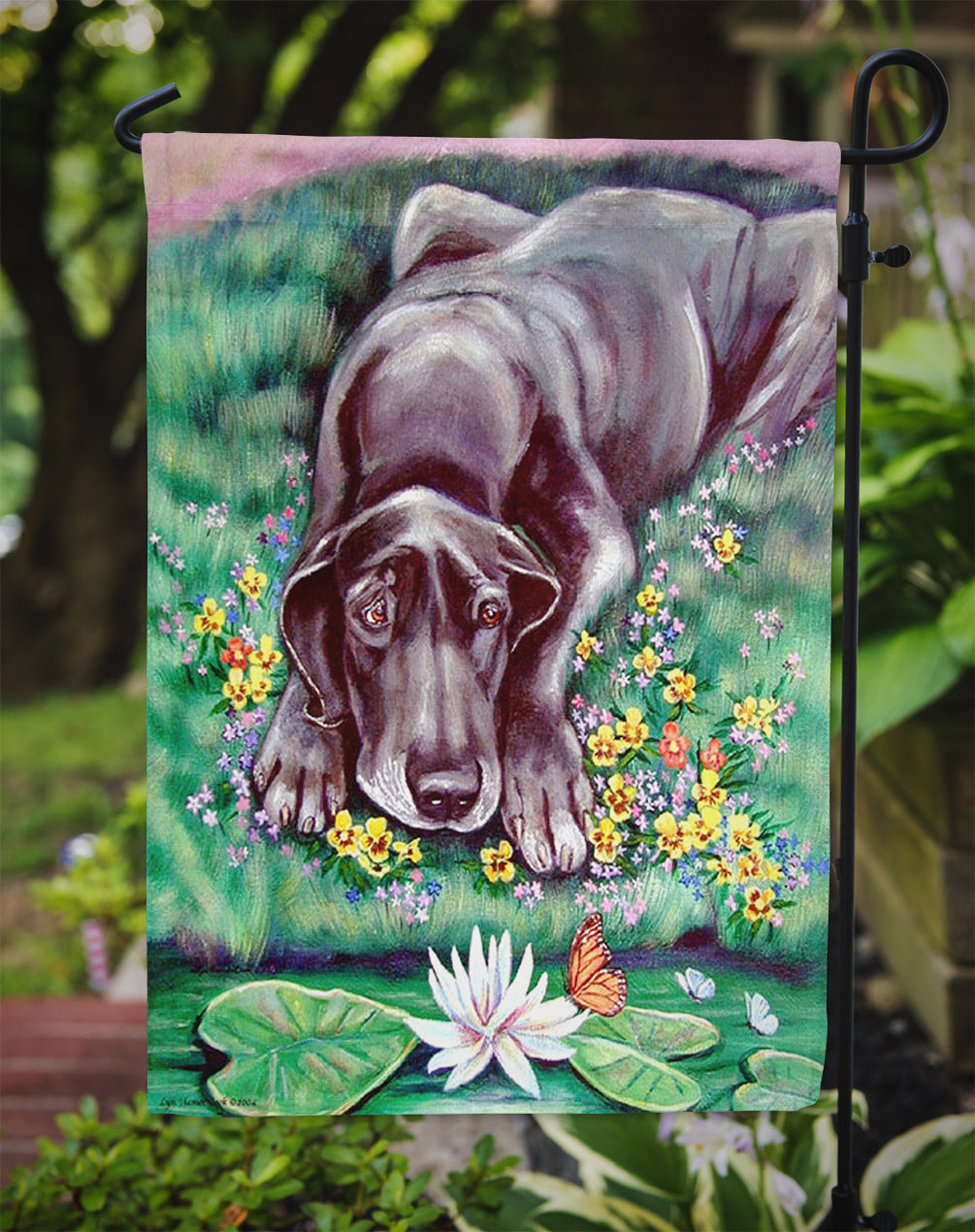 Great Dane Garden Flag – Decorative Outdoor Yard Flag 7235GF