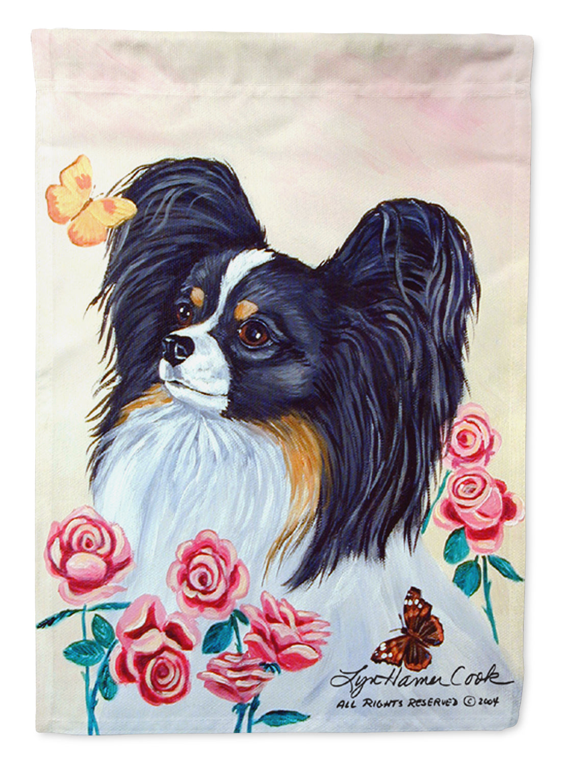 Papillon Garden Flag – Decorative Outdoor Yard Flag 7236GF