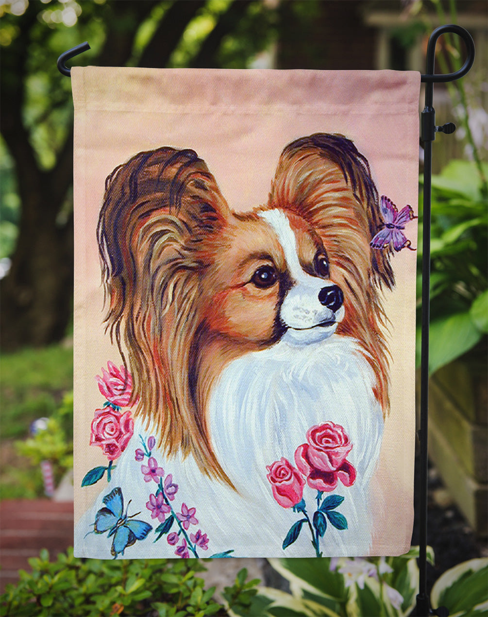 Papillon Garden Flag – Decorative Outdoor Yard Flag 7237GF
