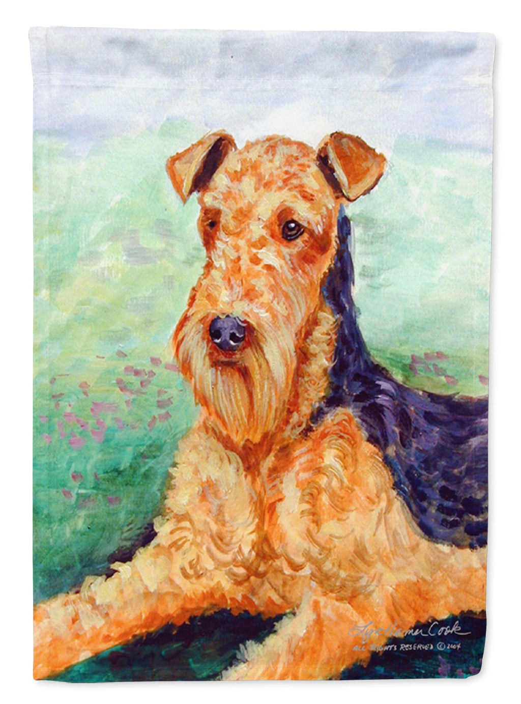 Airedale Garden Flag – Decorative Outdoor Yard Flag 7239GF