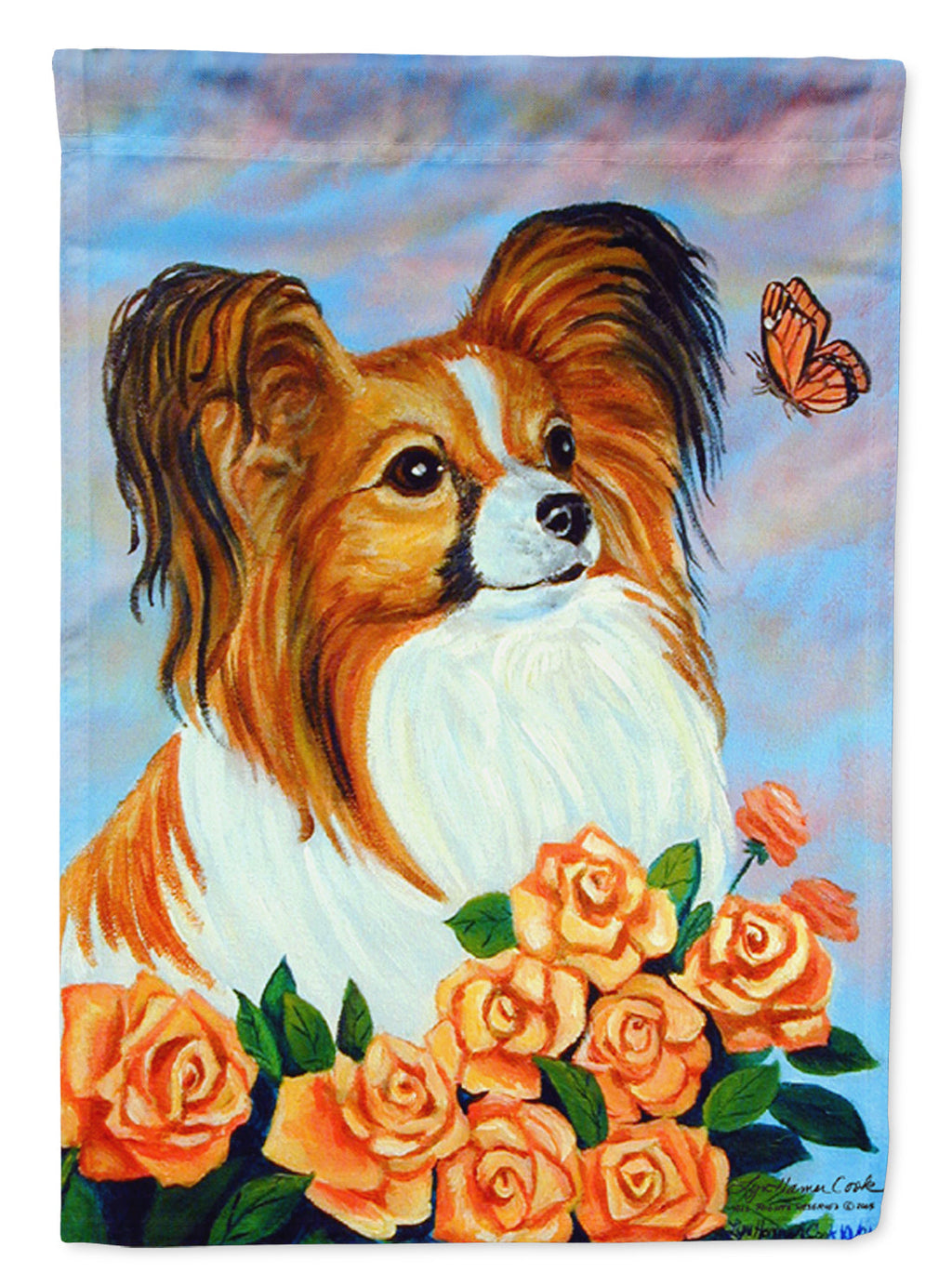 Papillon Garden Flag – Decorative Outdoor Yard Flag 7246GF