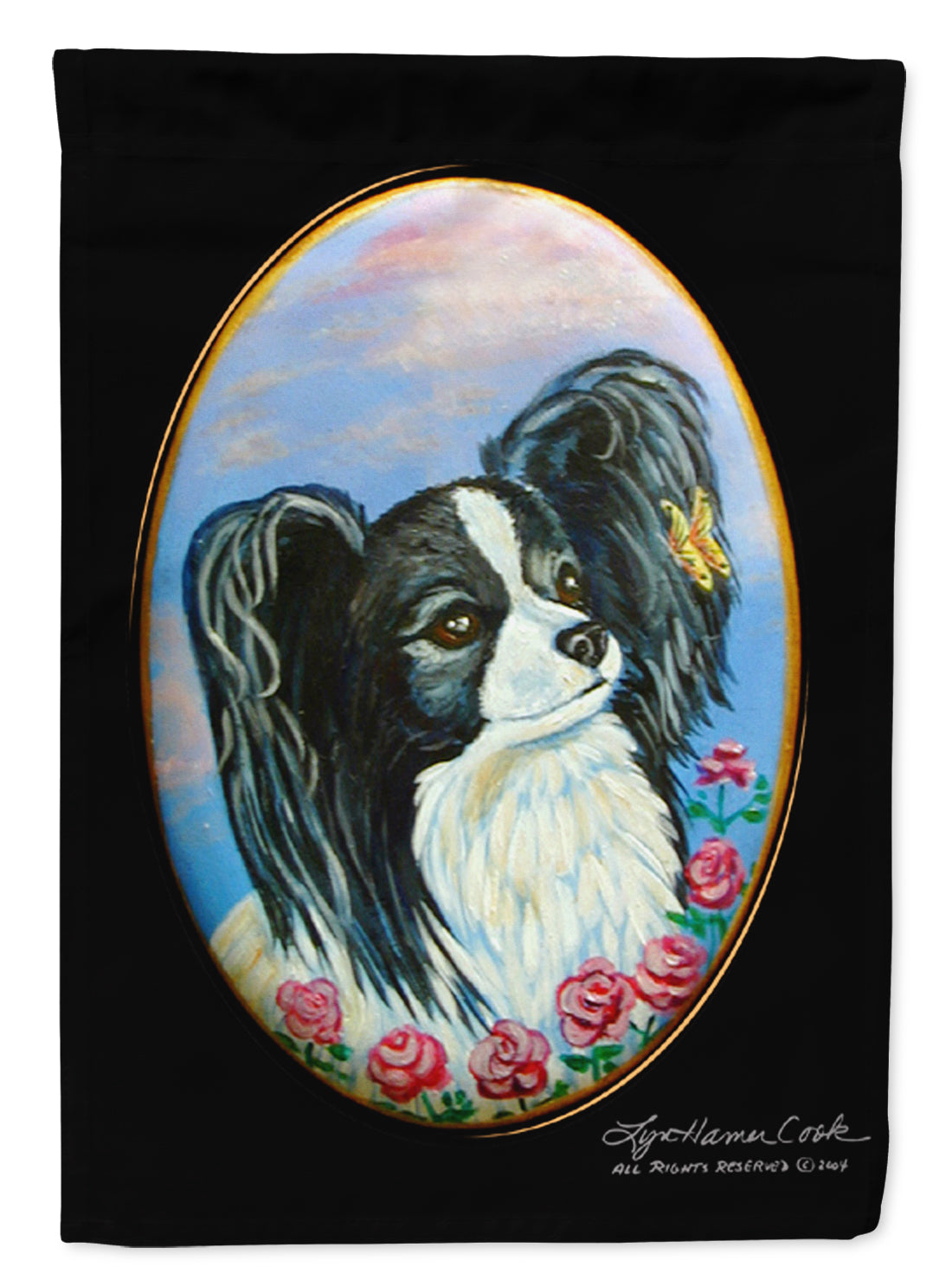 Papillon Garden Flag – Decorative Outdoor Yard Flag 7247GF
