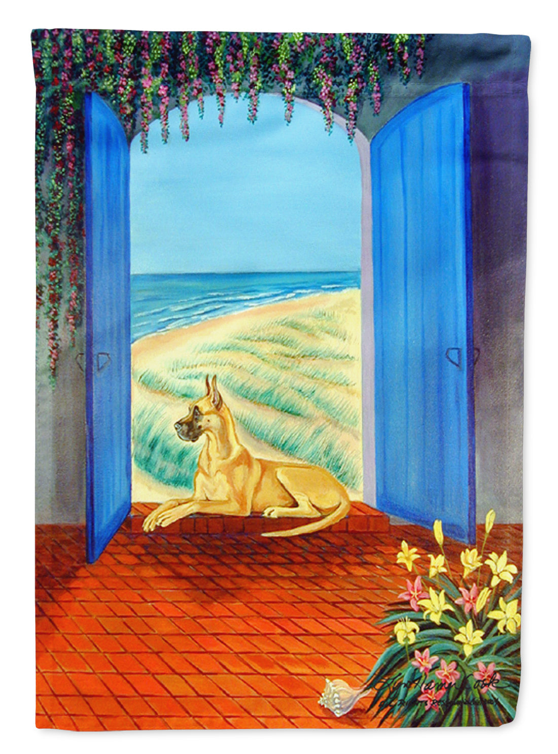 Great Dane Garden Flag – Decorative Outdoor Yard Flag 7250GF