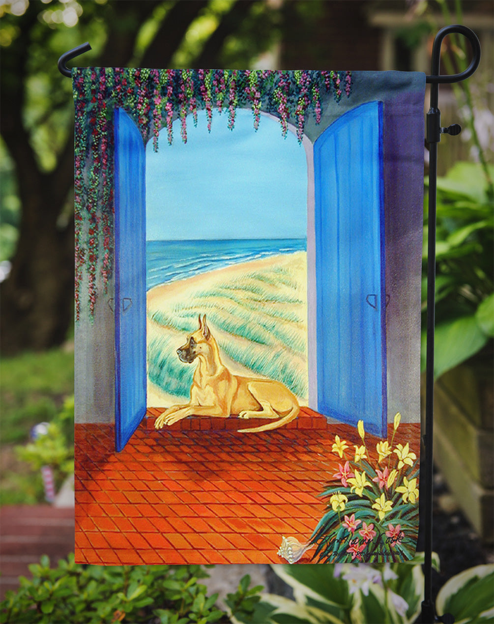 Great Dane Garden Flag – Decorative Outdoor Yard Flag 7250GF