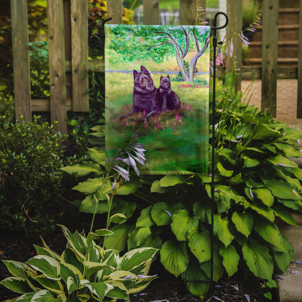 Schipperke Garden Flag – Decorative Outdoor Yard Flag 7263GF