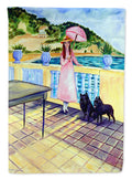 Lady with her Schipperke Garden Flag – Decorative Outdoor Yard Flag 7267GF