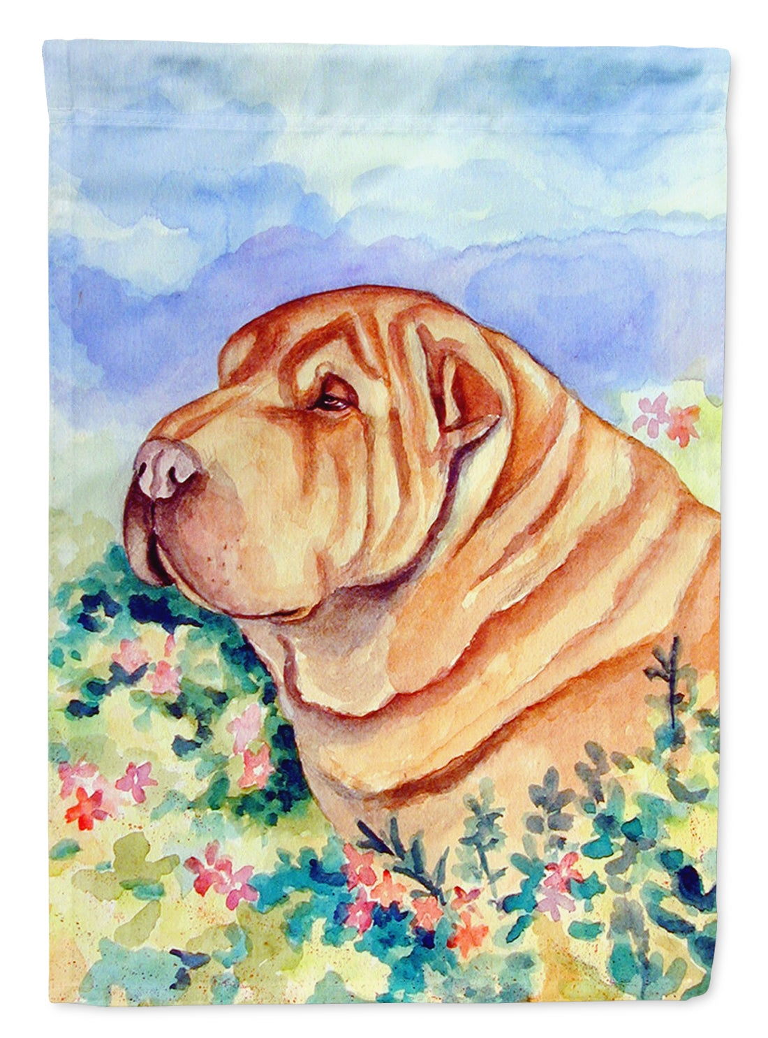Shar Pei Garden Flag – Decorative Outdoor Yard Flag 7271GF