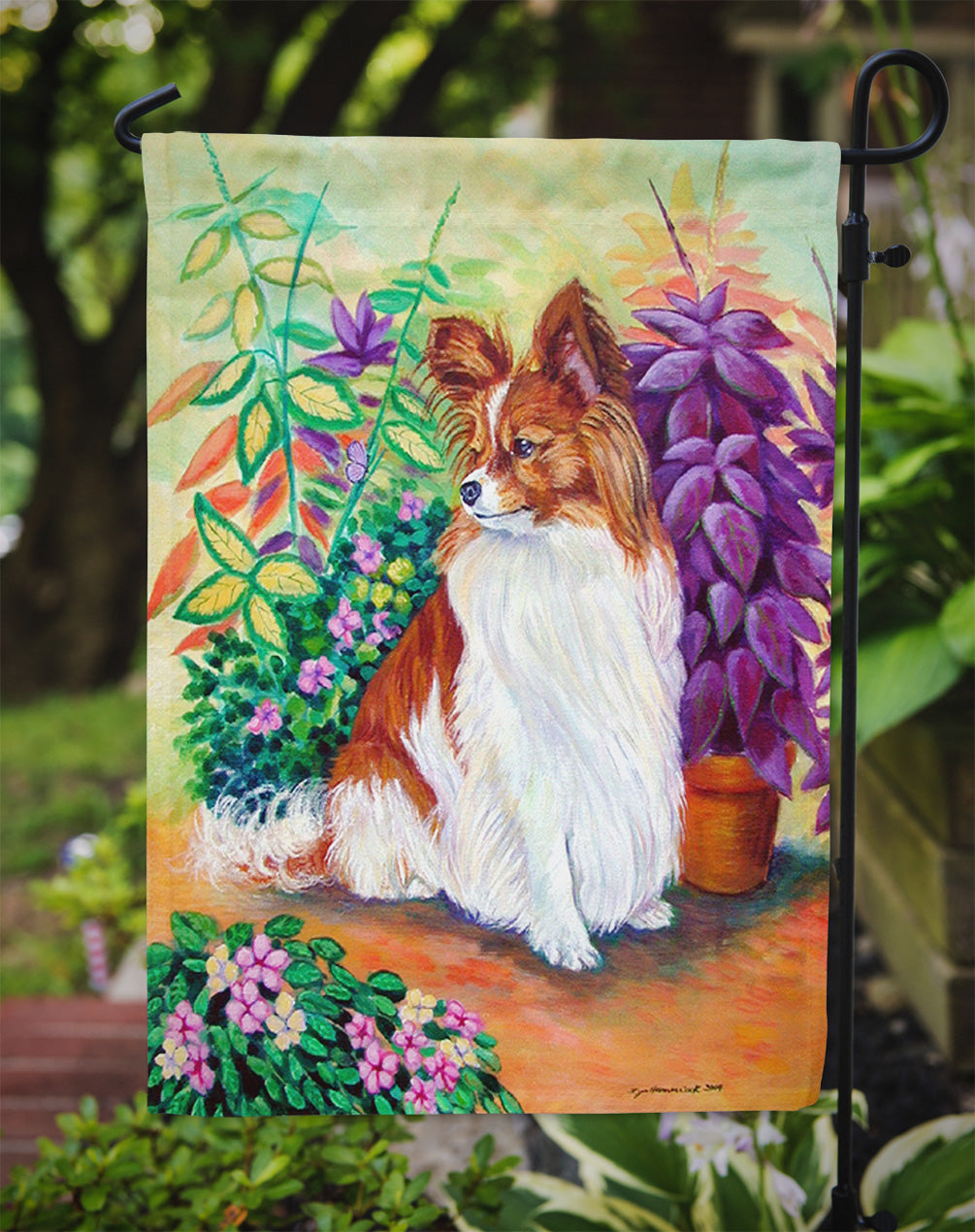 Papillon Garden Flag – Decorative Outdoor Yard Flag 7274GF