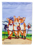 Cowboy Corgi Garden Flag – Decorative Outdoor Yard Flag